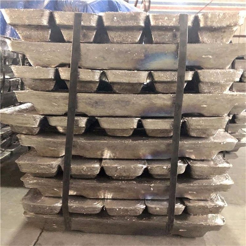 Pure lead-antimony metal ingots for industrial use / 1 lb lead ingot