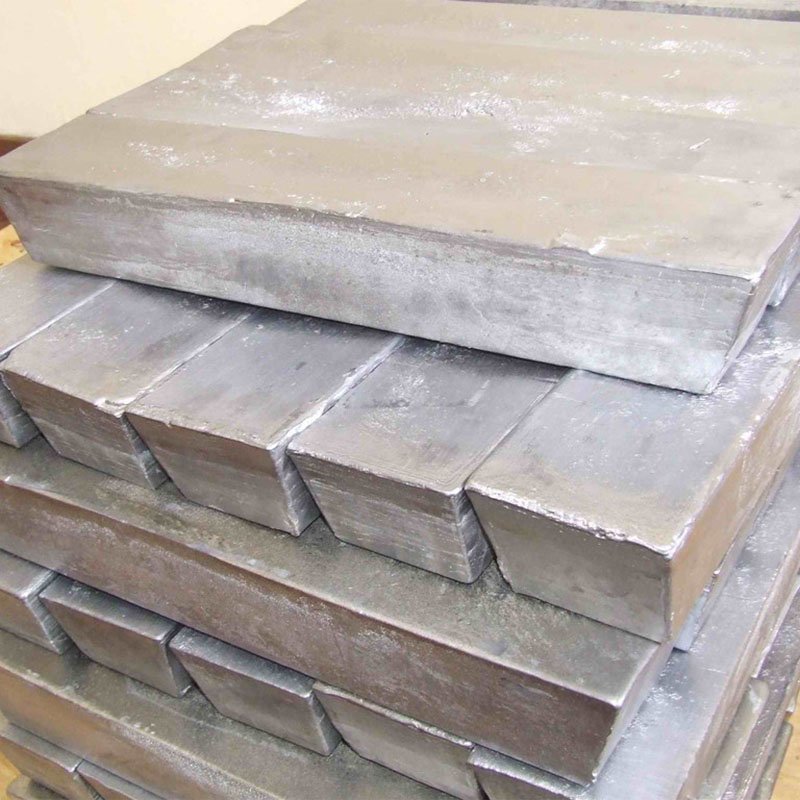Pure lead-antimony metal ingots for industrial use / 1 lb lead ingot