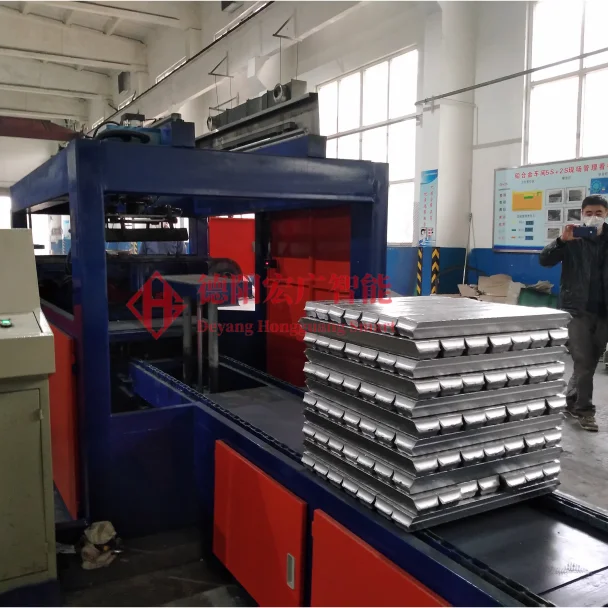 Large capacity 15 T/h Lead Ingot Continuous Casting Machines CCM Lead alloy Ingot Making Machine