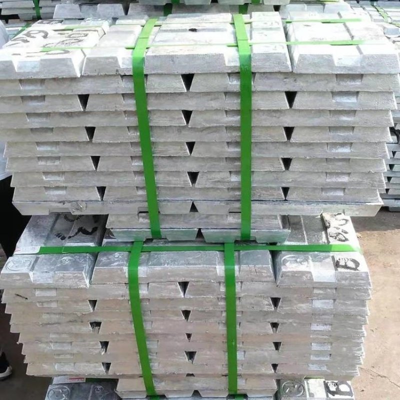 En 12659 99.994% High Purity Lead Ingot Bluish Lead Ingot Pb99.99 for Rechargeable Battery