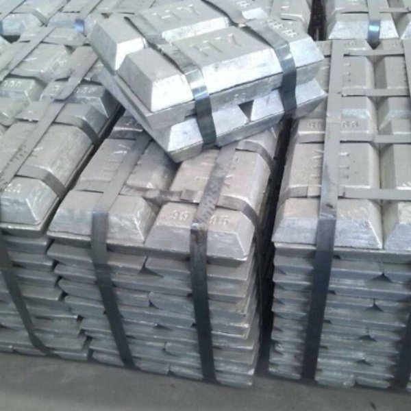En 12659 99.994% High Purity Lead Ingot Bluish Lead Ingot Pb99.99 for Rechargeable Battery