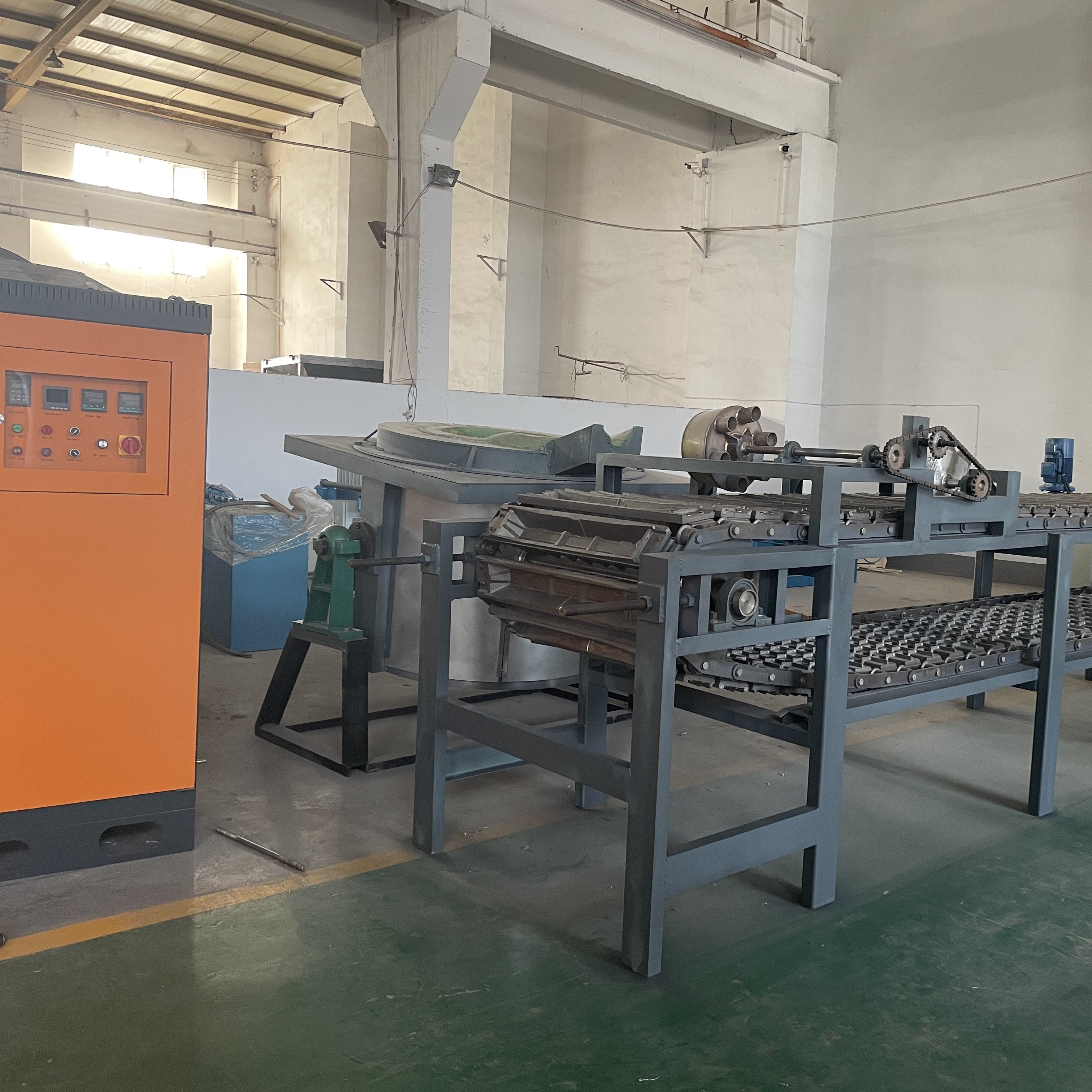 zinc ingot, lead ingot, aluminum ingot casting machine production line for sale