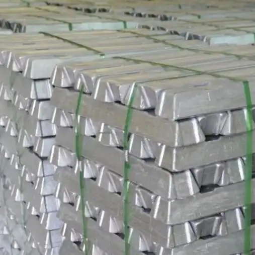 Top Quality High Purity 99.9% 99.8% 99.7% Lead Aluminium Alloy Zinc Metal Zinc Tin Alloy Ingot From Manufacturer