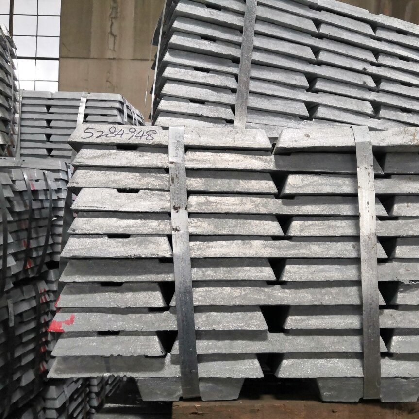 Wholesale High Quality Strength Purity Lead Ingots Zinc Ingot 99.995% for Construction