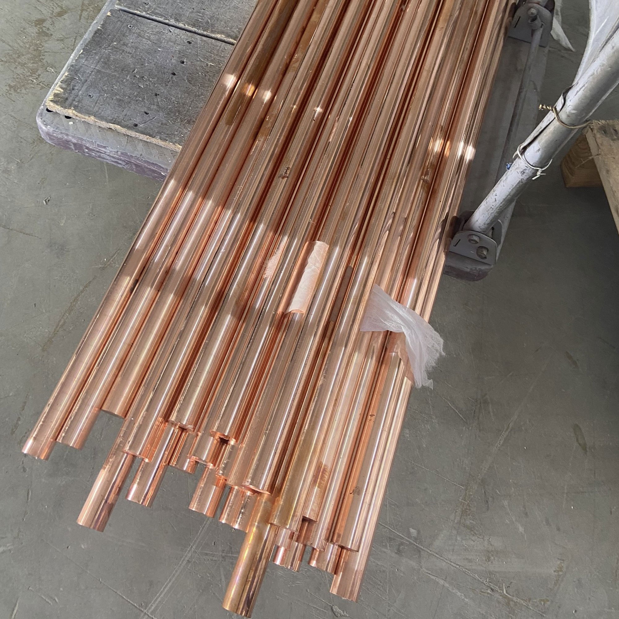 Factory Supply Copper Rod 99.9 Pure Copper Earth New Energ For Copper Bars 8mm