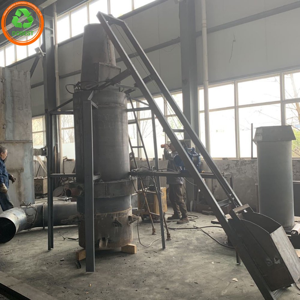 Scrap Lead Material Ingot Lead Acid Battery Tilting Holding Melting Furnace