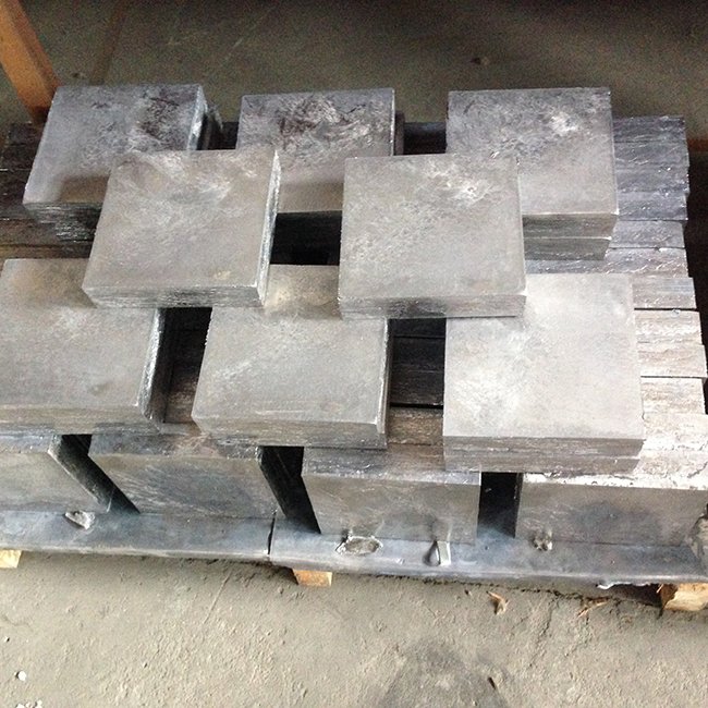 99.97% Minimum Purity Lead Weights Lead Ingots For Counterweight