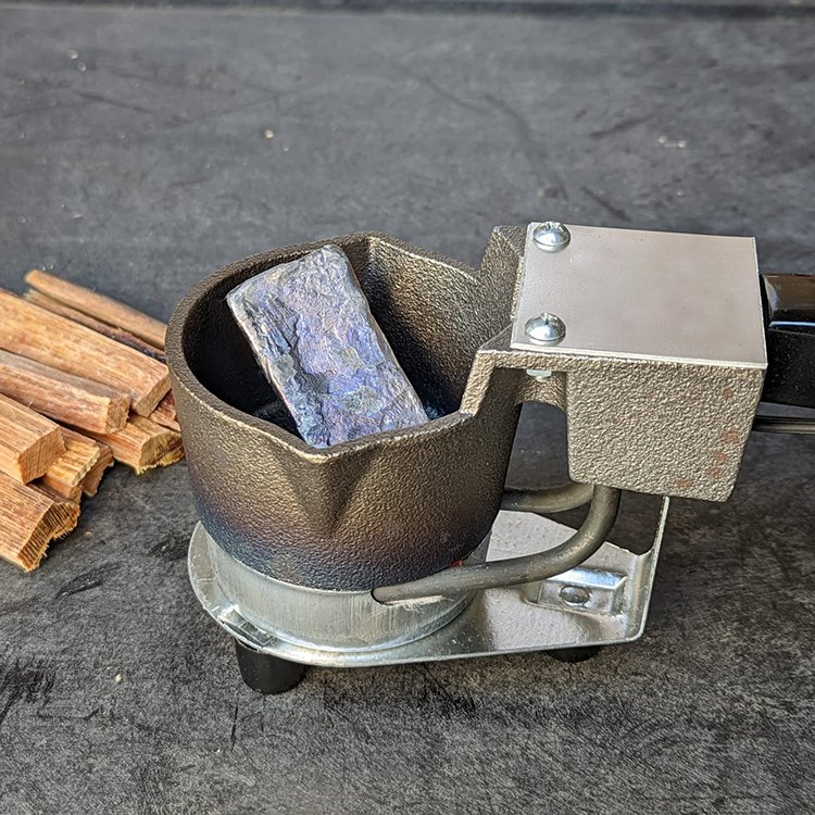 4 Pound Capacity Electric Melting Pot for Lead Smelting Furnace Kit Melts Lead Ingots Quickly
