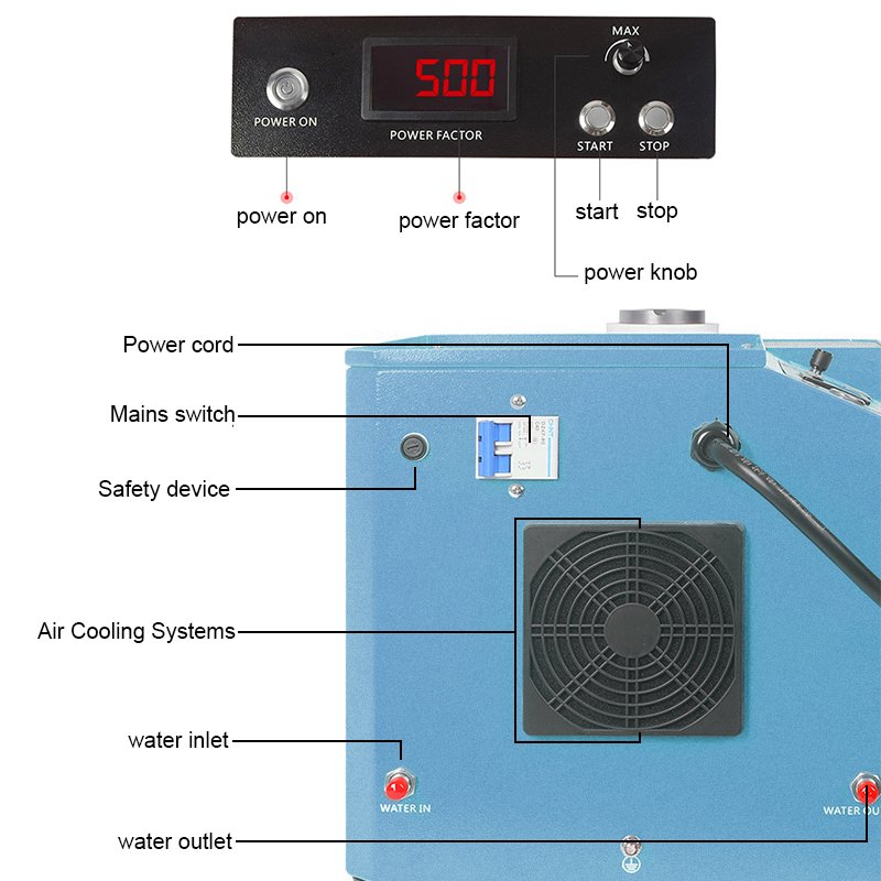 2kg Gold processing equipment small gold melting temperature is controllable furnace