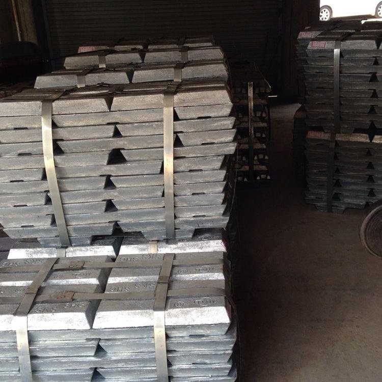 Zinc Ash Metal Cadmium Ingots Pure Zinc Ingot 99.99% 99.995% Purity Zinc Ingots