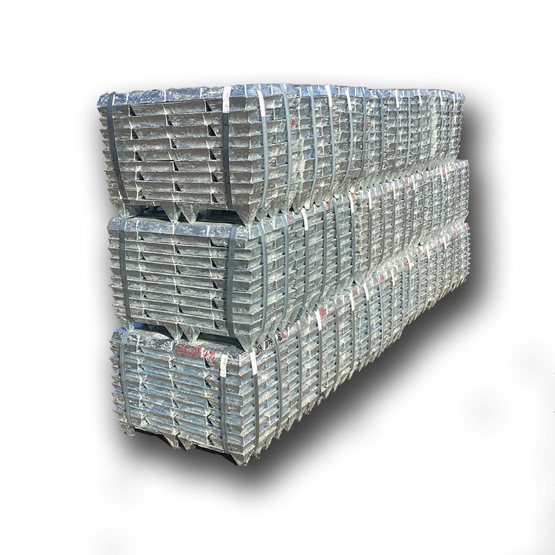 Zinc Ash Metal Cadmium Ingots Pure Zinc Ingot 99.99% 99.995% Purity Zinc Ingots