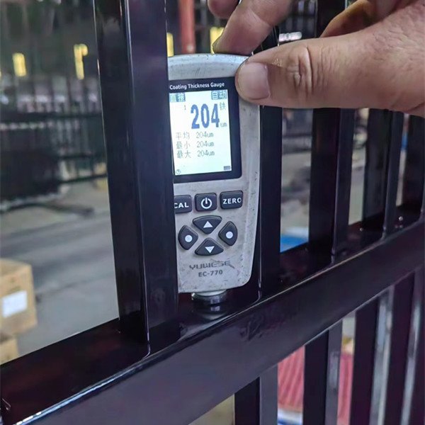 Cotswold Steel Iron Prefabricated Fence Ornamental Hard Steel Fence Bar Pipe Wall Waterproof for Gate Security Protection