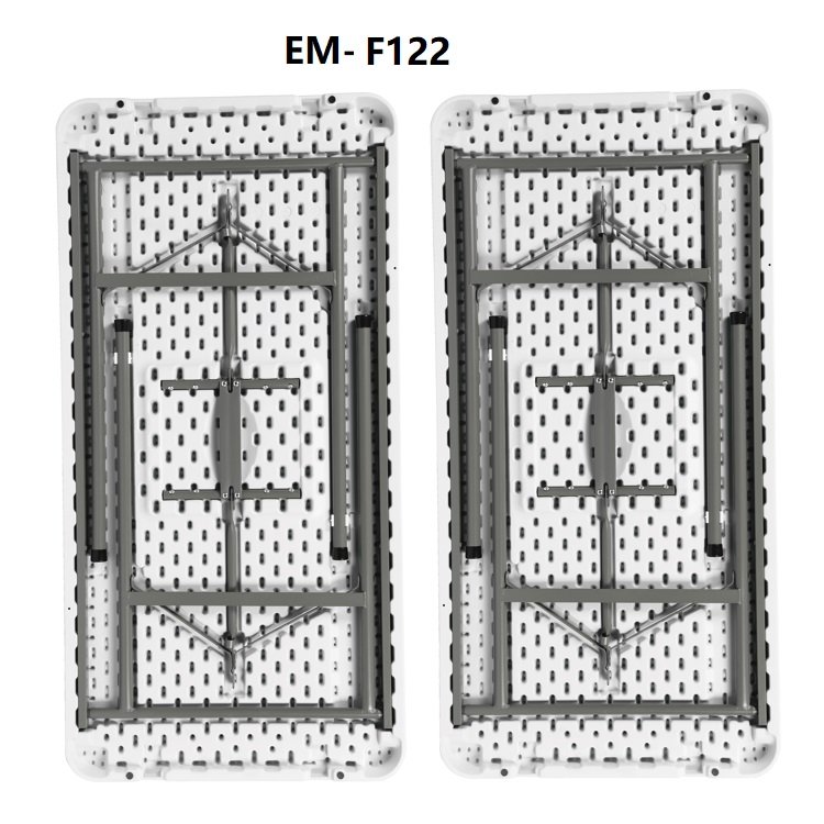 Outdoor Furniture Folding Table Picnic Rectangle Tables Portable Plastic Folding banquet and picnic Tables-EM-F122