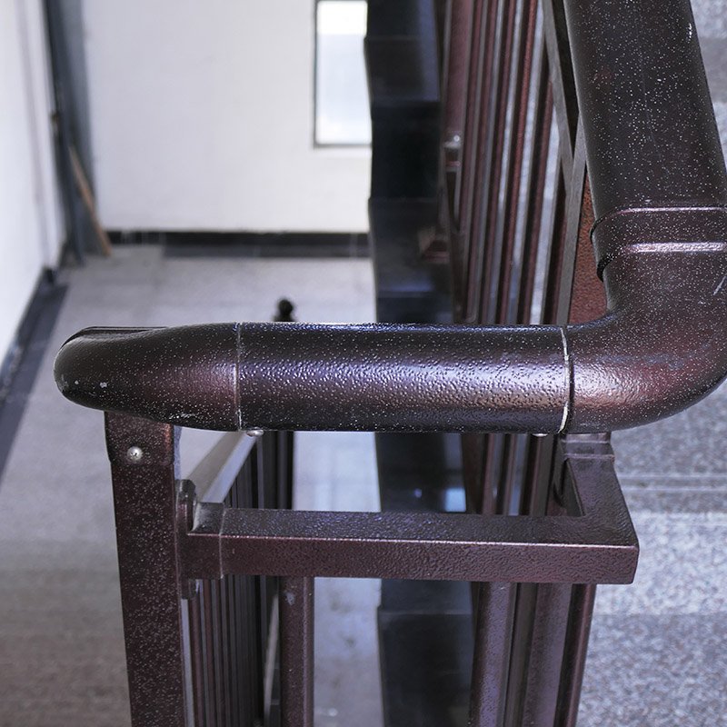 Decorative Indoor Steel Stair Railing Design and Iron Balustrades Handrails