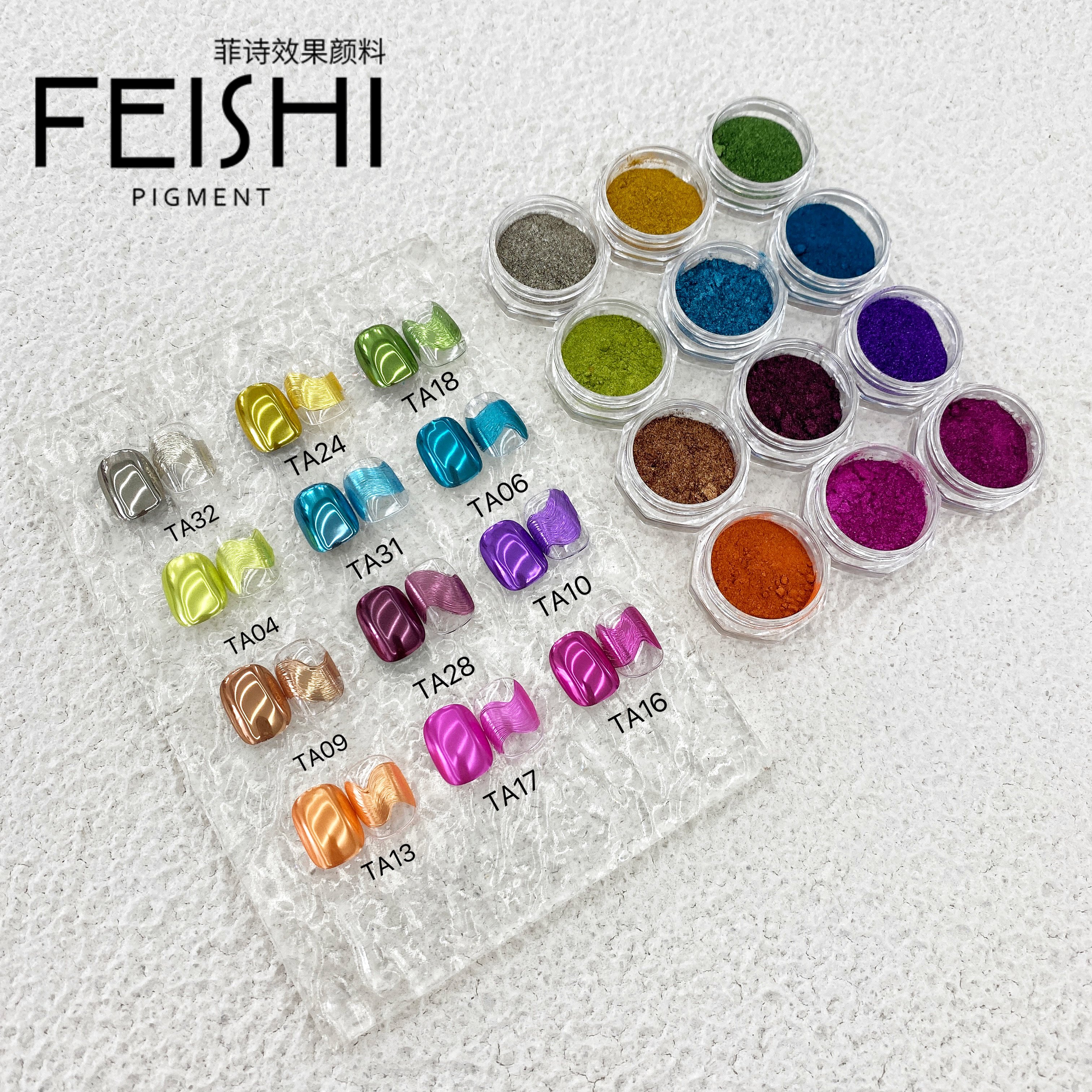 2024 Gold Chromium mirror metallic chrome powder nails chrome nail pigment powder