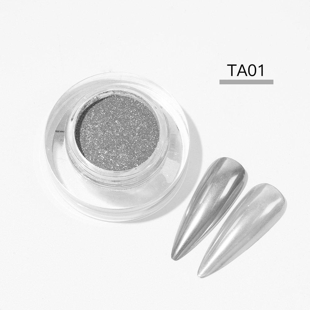 2024 Gold Chromium mirror metallic chrome powder nails chrome nail pigment powder