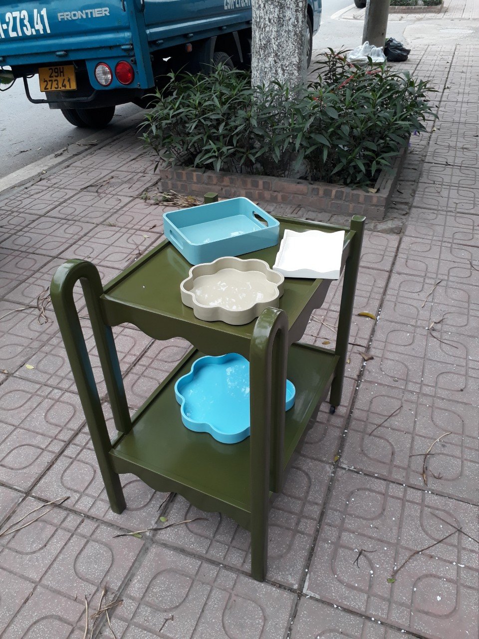 Kitchen Cart Wholesale High Quality 3 Tiers Mini Metal Key Time Kichen Lead SMD PCS Powder Material Origin Iron