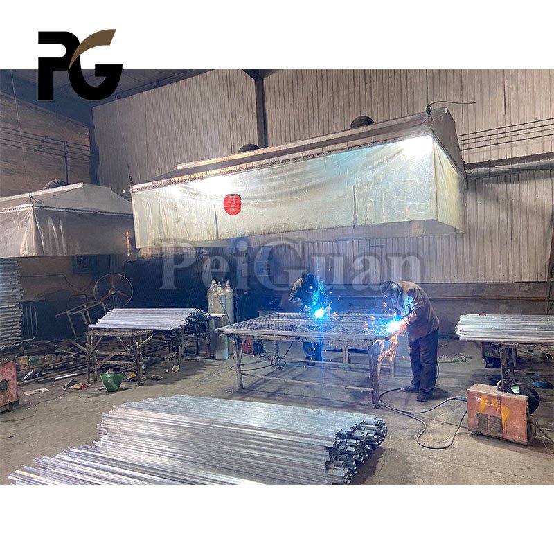 High Quality Horizontal Middle Frame Canada Temporary Panel Fence For Wholesale