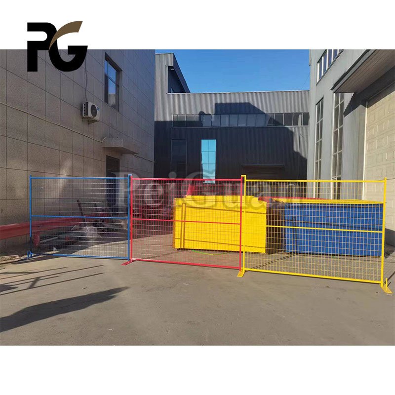 High Quality Horizontal Middle Frame Canada Temporary Panel Fence For Wholesale