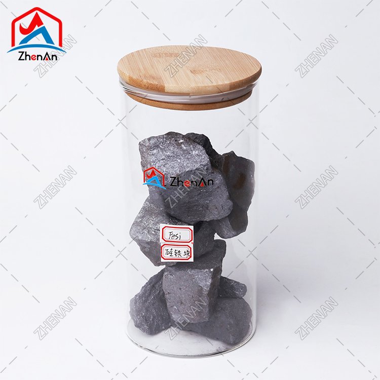 Metallic Grade Ferrum Alloy Raw Iron Mineral Ferrum Silicon Fe-Si 75% Cast Iron Steel Making Silicon Alloy Lumps