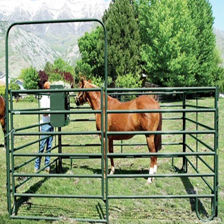 au cattle yard panel mesh filled cattle panel cattle yard gate panel