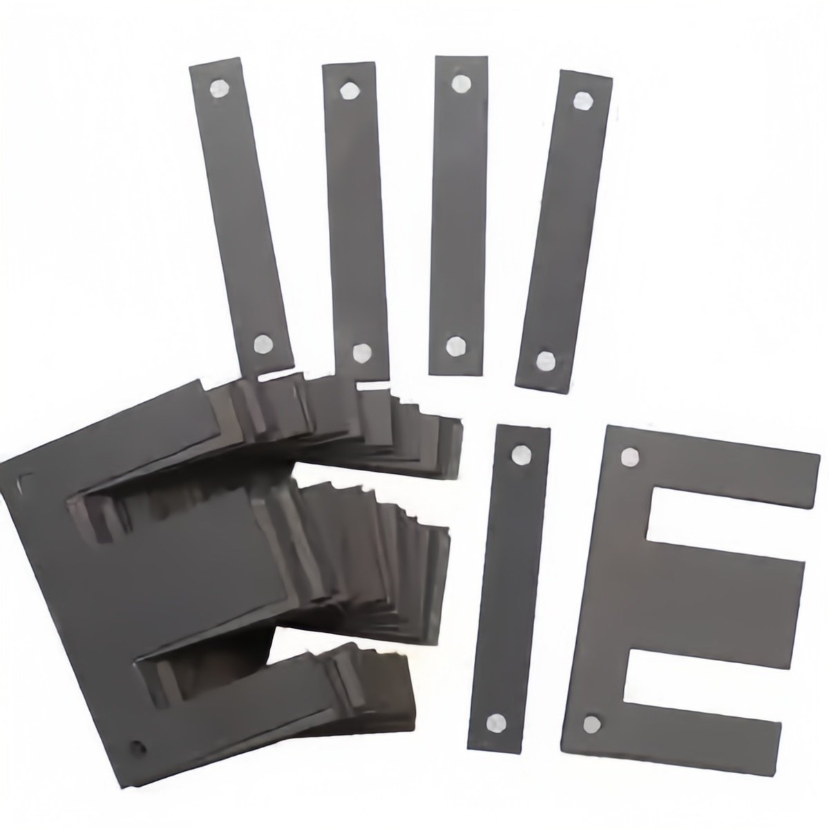 Customized Soft Magnetic Core Iron Powder Core Mn-Zn Ferrite EI Core