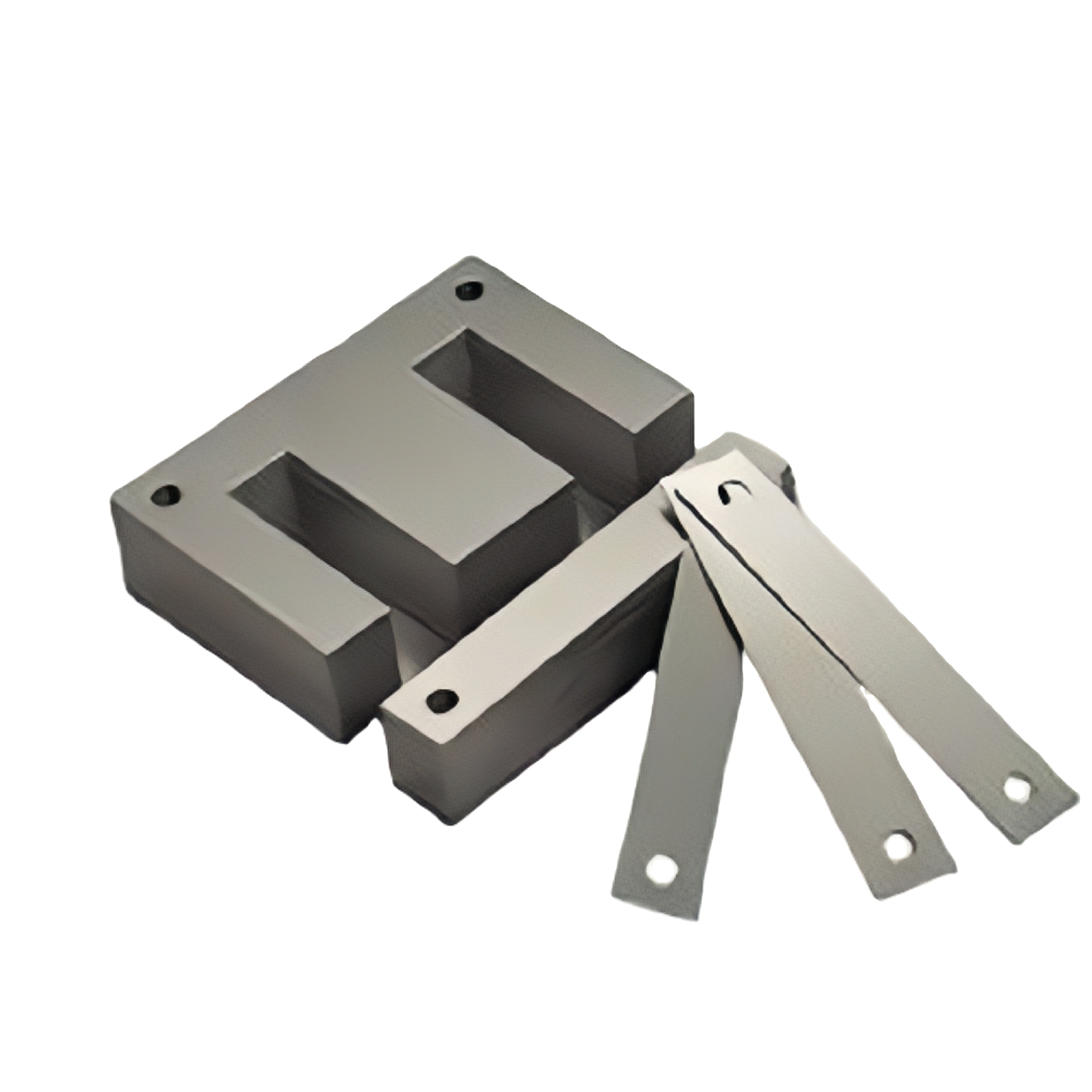 Customized Soft Magnetic Core Iron Powder Core Mn-Zn Ferrite EI Core