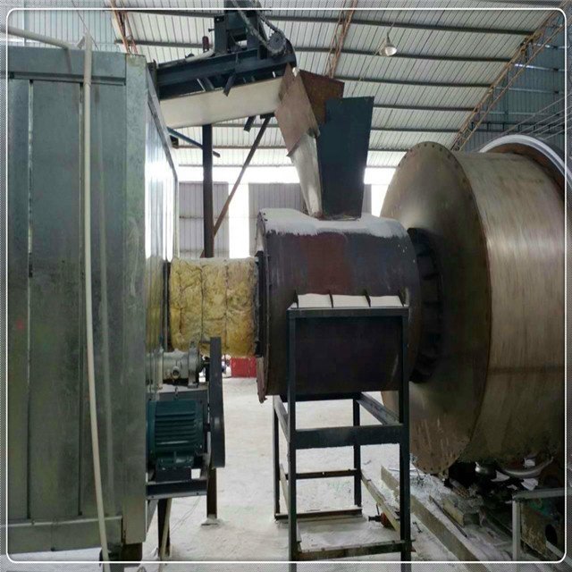 Three cylinder stainless steel rotary drum clay gypsum plaster dryer system plant river sand drying production line