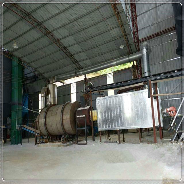 Three cylinder stainless steel rotary drum clay gypsum plaster dryer system plant river sand drying production line