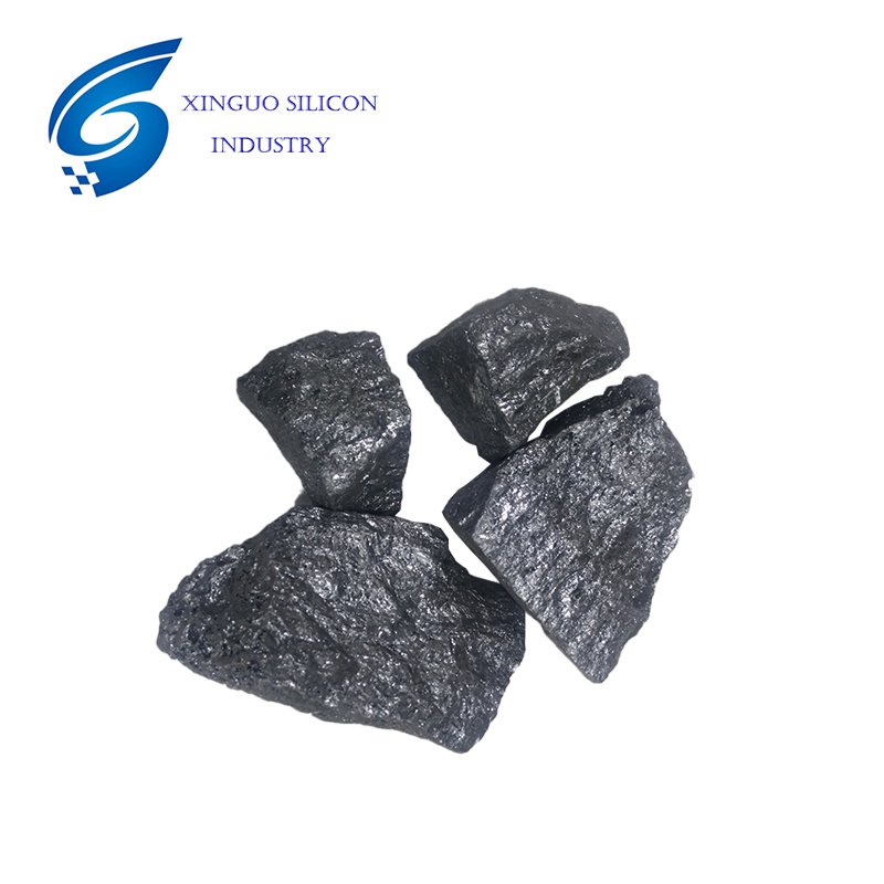 silicon metal content of silicon element is about 98% and the other impurities are iron aluminum calcium and so on