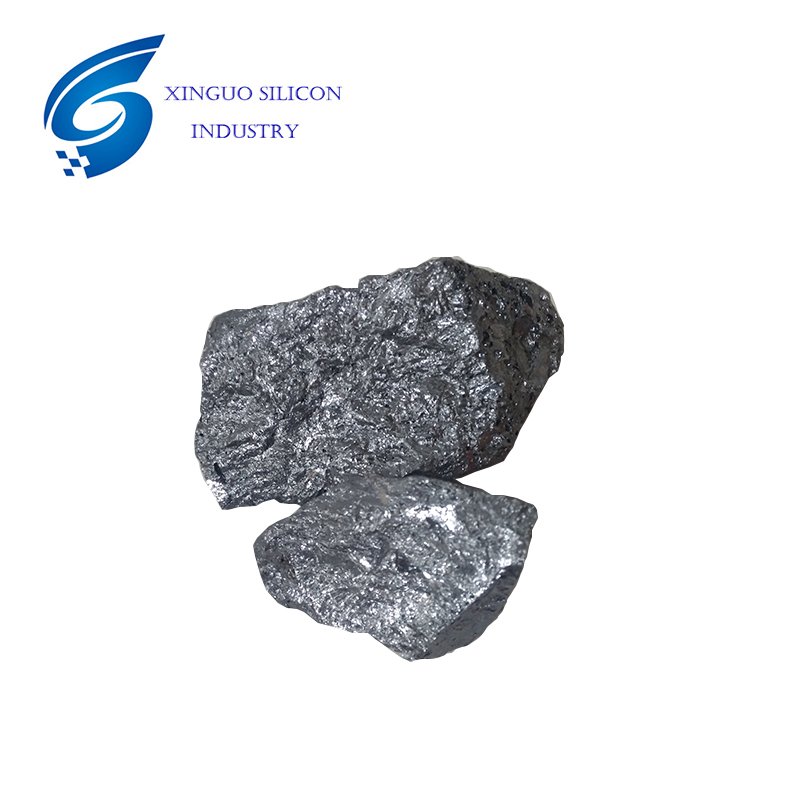 silicon metal content of silicon element is about 98% and the other impurities are iron aluminum calcium and so on