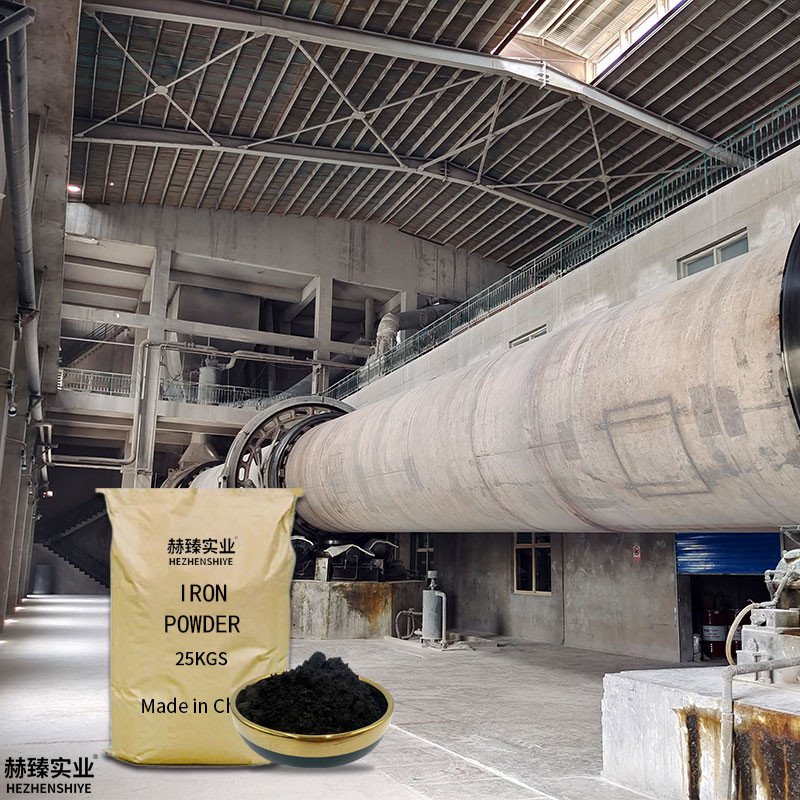 Chinese factories provide high quality bulk iron powder for derusting by sandblast sewage treatment