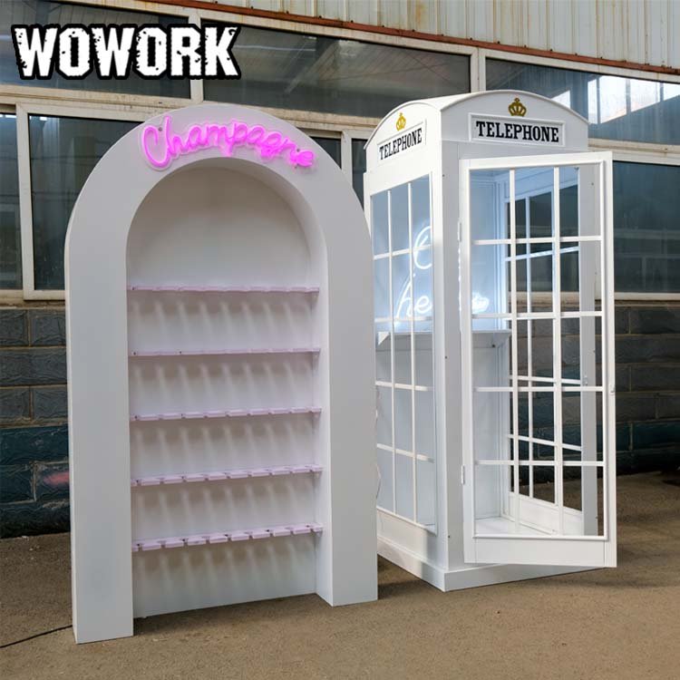 WOWORK wholesale party supplies giant large 2ft 4ft 5ft metal wedding light up neon letters decoration for other wedding event