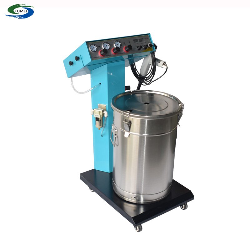 Industrial Powder Spray Intelligent Electrostatic Powder Coating Gun For Spraying Paint Metal
