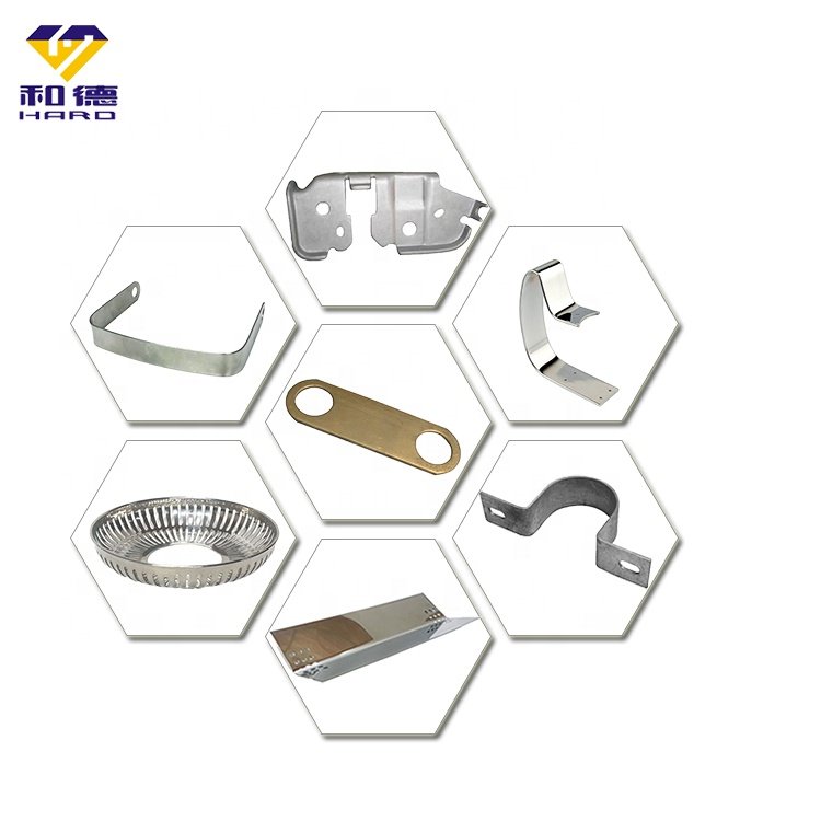 HARD OEM Custom Stamping Parts Stainless Steel Stamped Products Sheet Metal Fabrication Aluminium Punching part