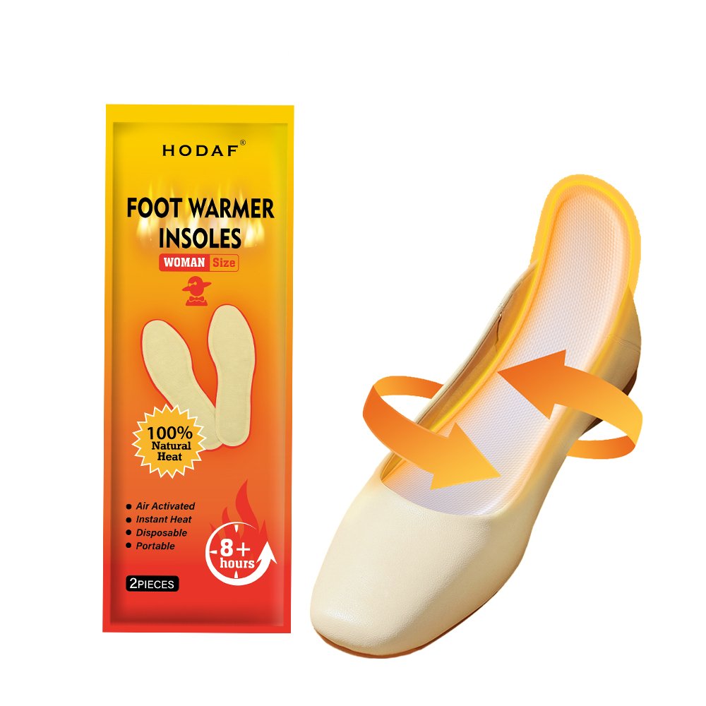 OEM ODM air activated heated foot warmer pad foot warmer Insoles