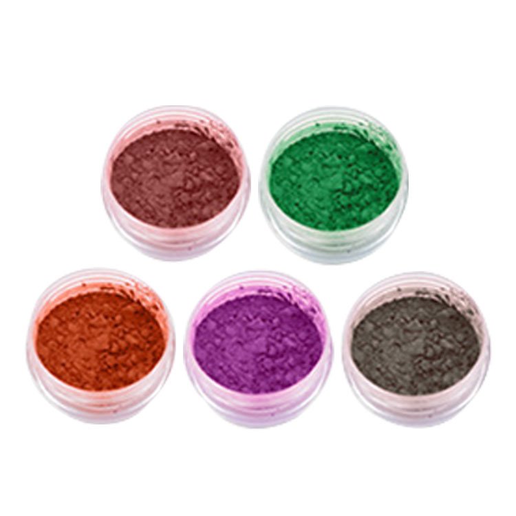 Brand Mcess FREE SAMPLES triple colors thermochromic temperature activated pigment powder for nail polish