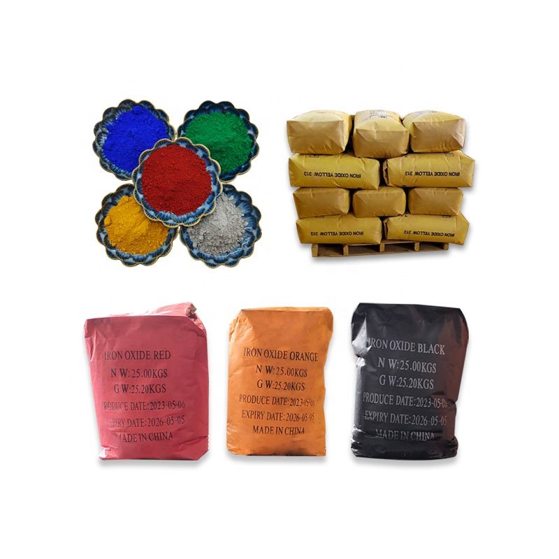 Ceramic industrial grade inorganic color iron oxide red pigment cement brick red paint iron oxide black 130 190 price