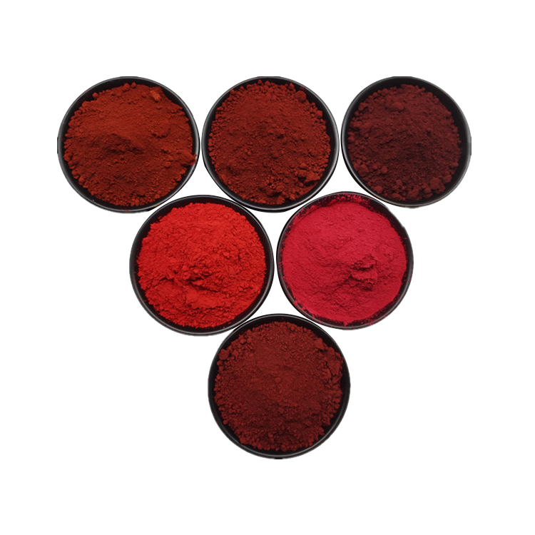 Ceramic industrial grade inorganic color iron oxide red pigment cement brick red paint iron oxide black 130 190 price