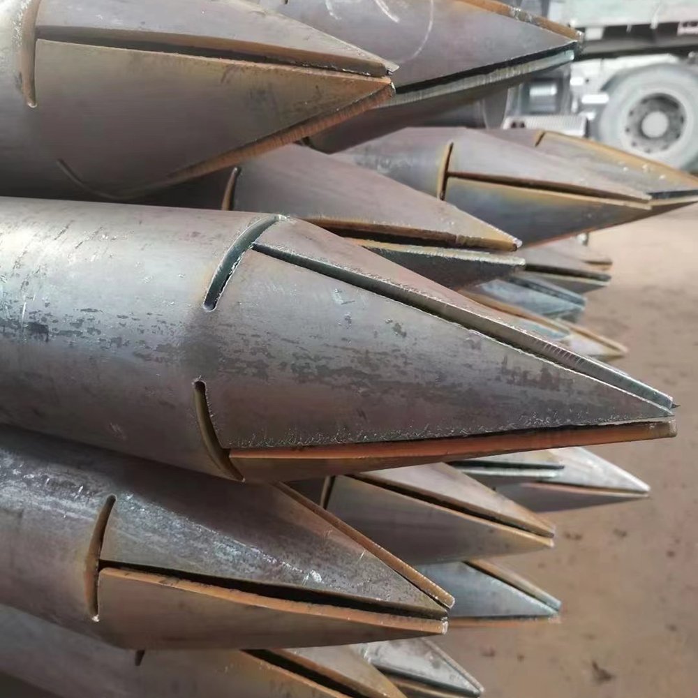 OEM customized large steel pipe manufacturing service Metal laser welding cutting 30mm Steel Structure building processing