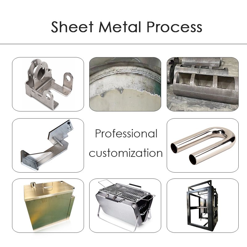 OEM customized large steel pipe manufacturing service Metal laser welding cutting 30mm Steel Structure building processing