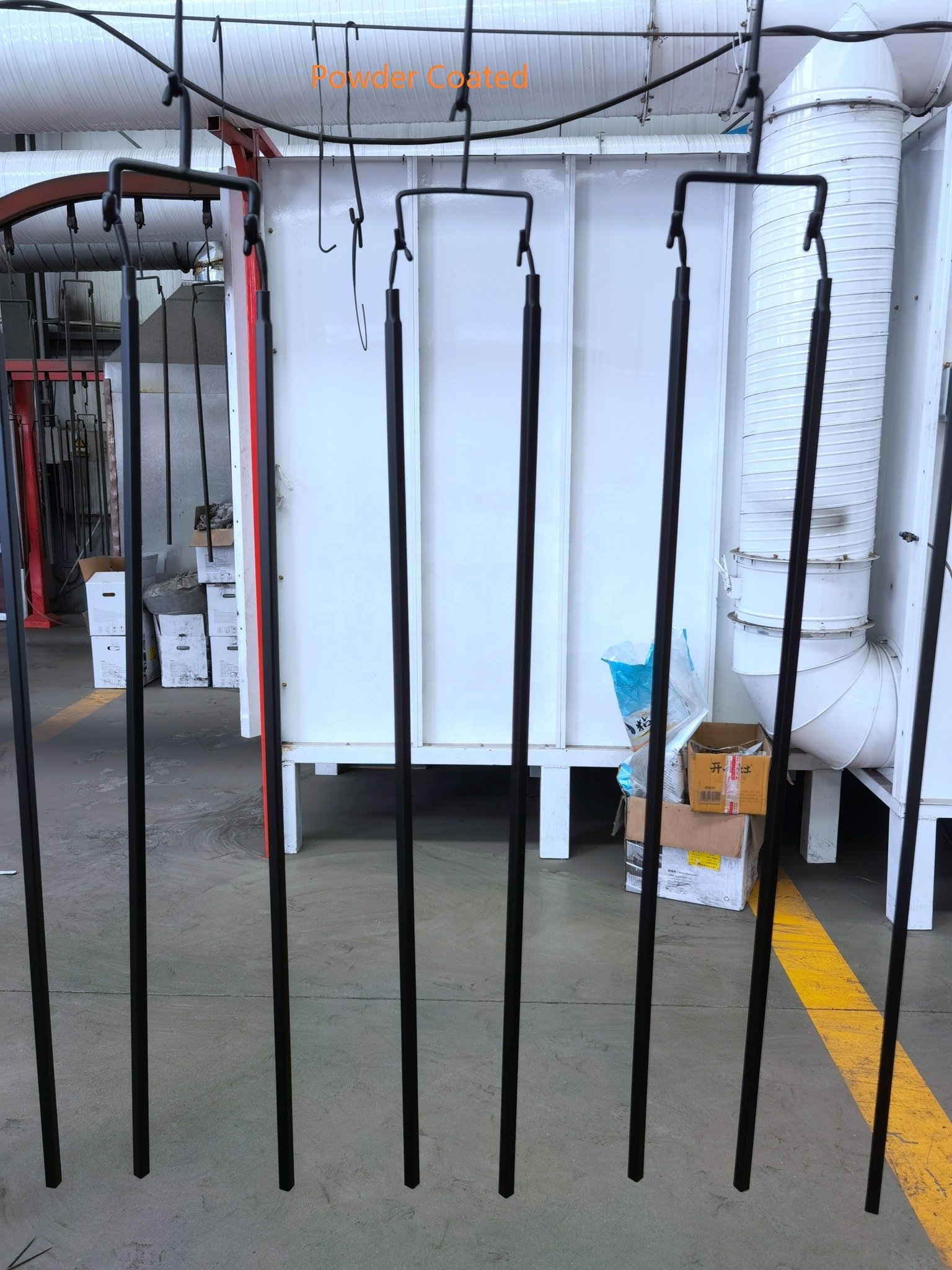 LD Metal Plain Square Staircase Baluster with Round Pin for Indoor Decoration -- Hollow (Q-101)