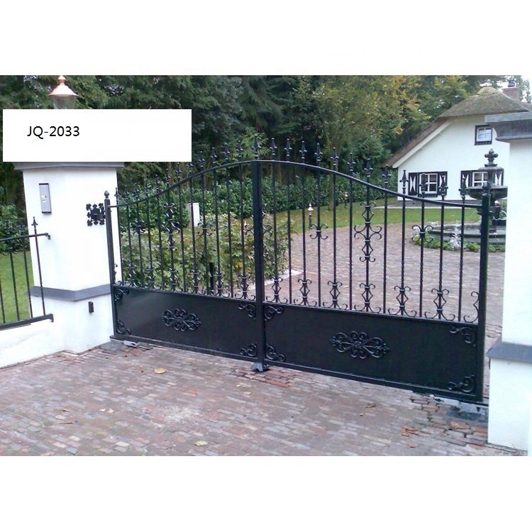 galvanized antique decorative Modern metal fence