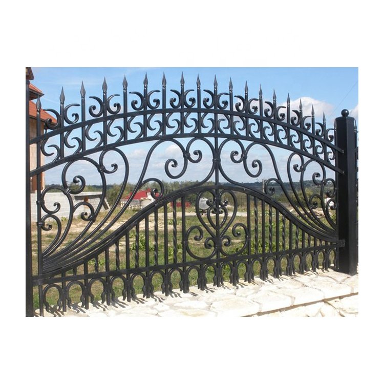 galvanized antique decorative Modern metal fence