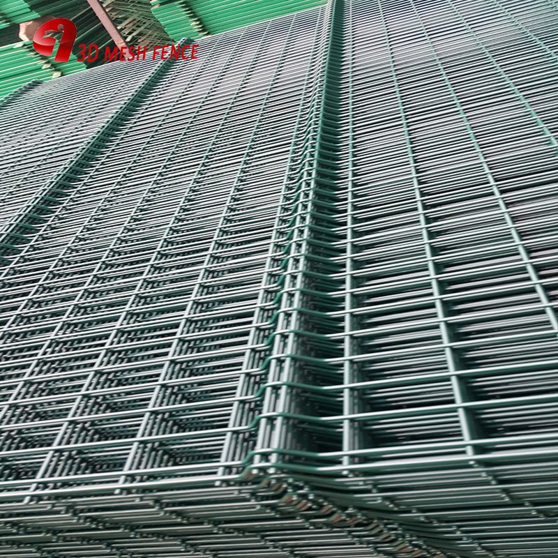Outdoor Decorative 3D Curved Welded Wire Mesh Garden Fence Fencing Trellis & Gates Low Carbon Steel Wire Iron Metal Residential
