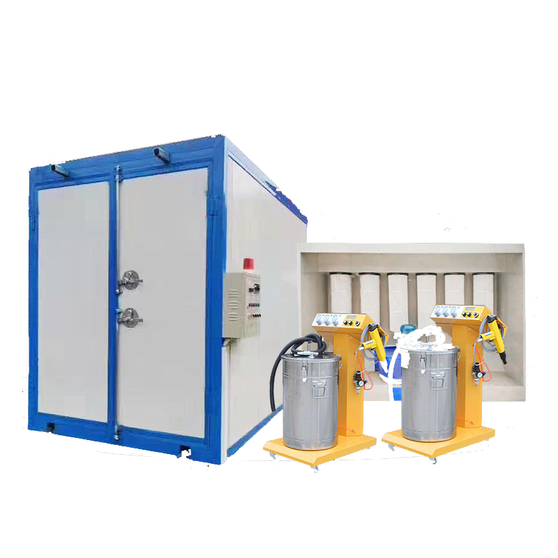 Electrostatic Powder Coating Spray Gun Machine Painting Booth Curing Oven Manufacture PricePowder Coating Spray Gun Machine
