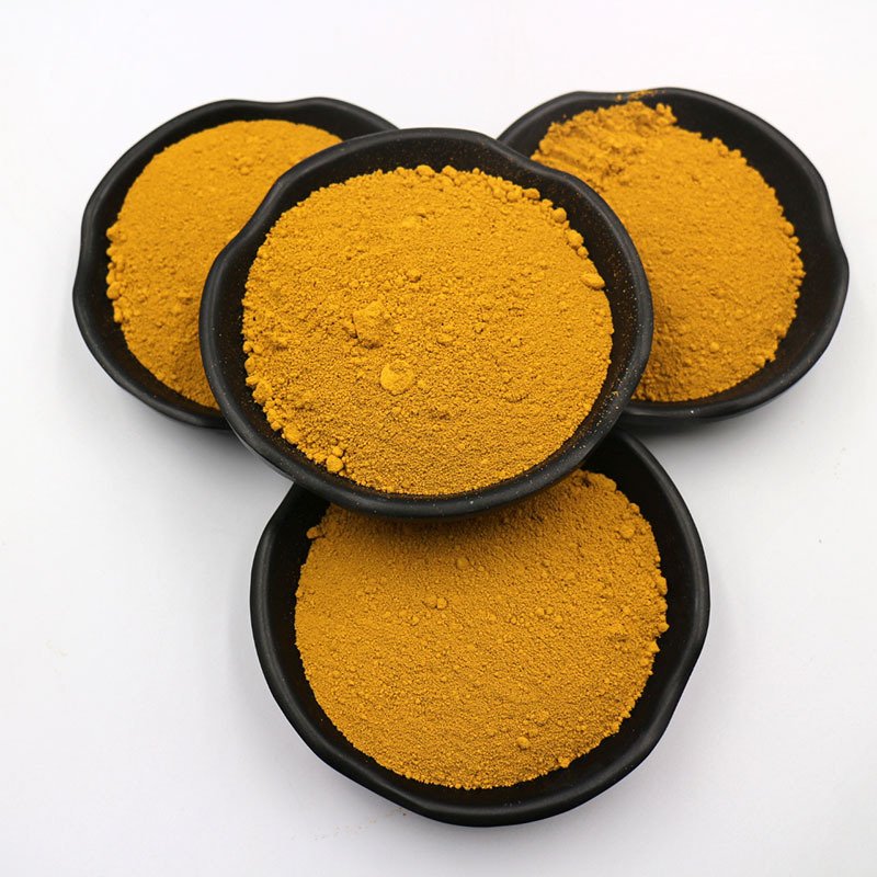 Iron Oxide Yellow 313 585 920 Pigment Powder for Concrete Paving