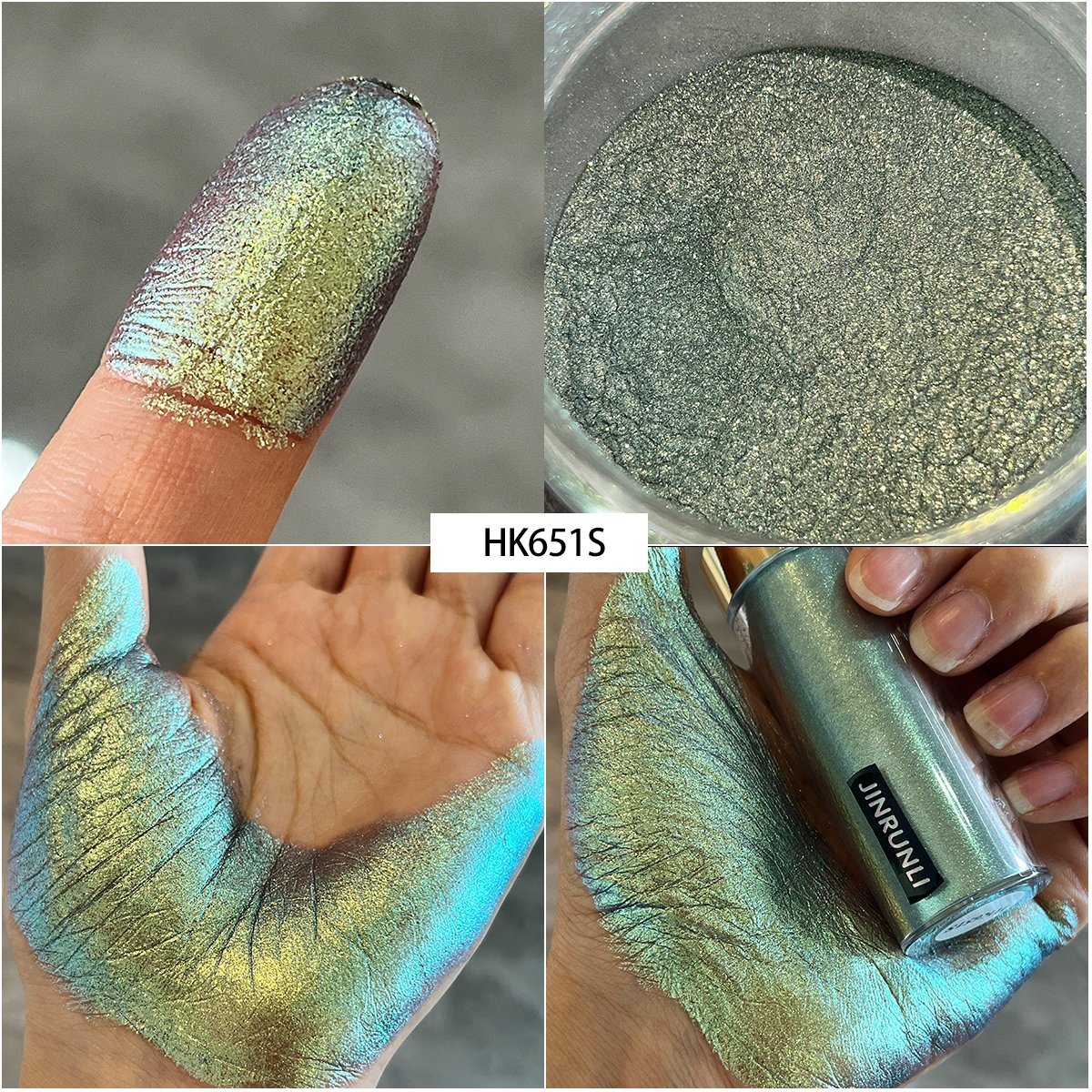 12 colors epoxy color shift epoxy resin art powder metallic chameleon pearl pigment
