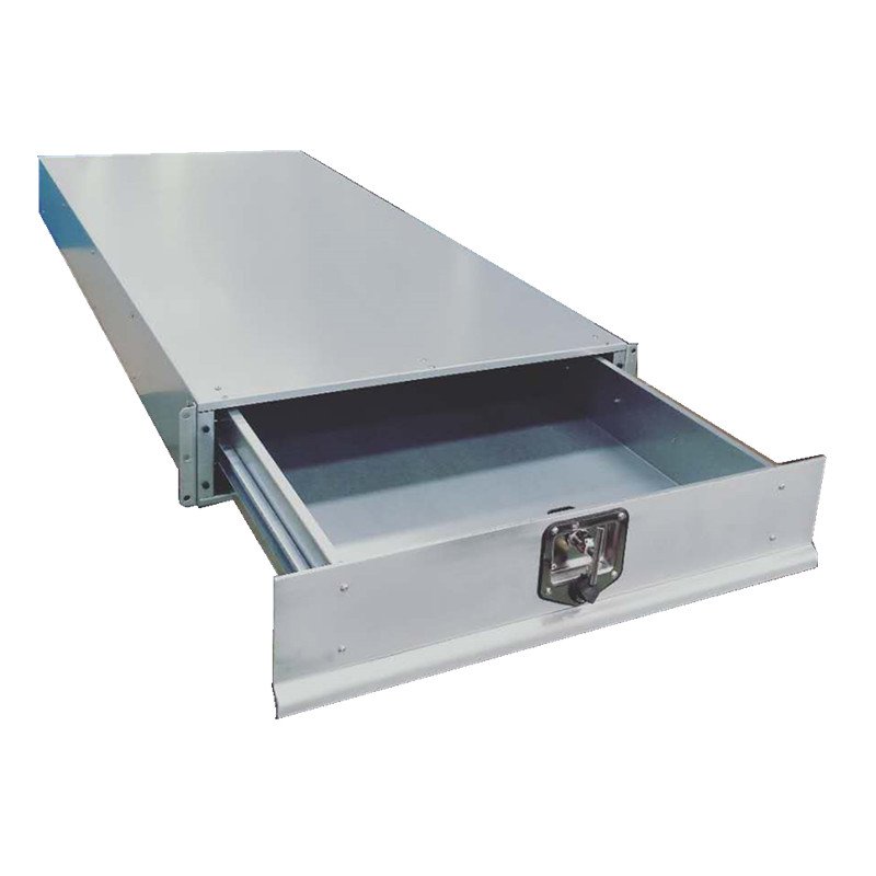 Under Tray Tool Box Trundle Drawer Ute Storage Tool Box for vehicle under bed steel and aluminum