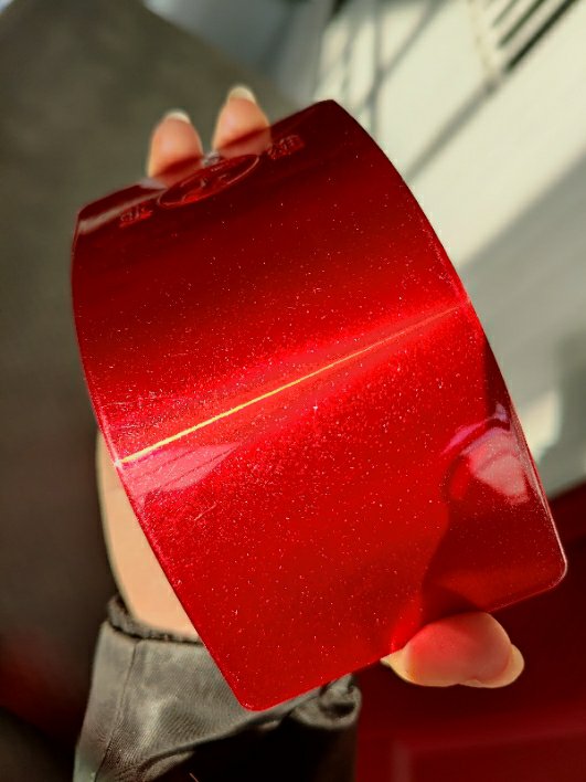 Professional Acrylic Transparent Red Electrostatic Powdercoating Manufacture Metallic Spray Powder Coating